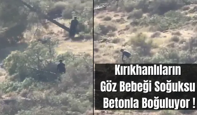 Kırıkhanlıların Göz Bebeği Soğuksu Betonla Boğuluyor !