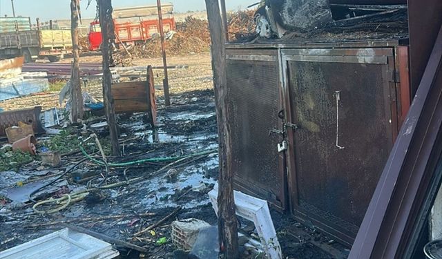 Mersin'de evde çıkan yangın söndürüldü