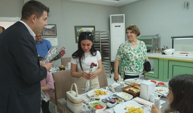 Mut Kaymakam Vekili İsa Uğur şehit ve gazi aileleriyle buluştu