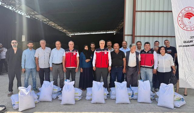Hatay’da Çiftçiye Tohum Desteği