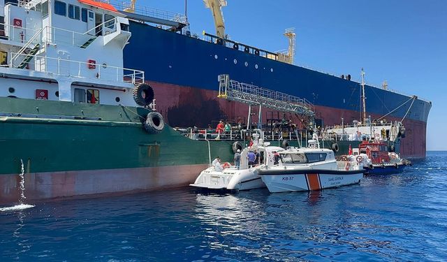 Çanakkale'de denizi kirleten gemiye 8 milyon 218 bin lira ceza kesildi