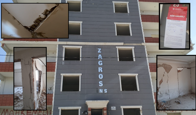 “Ağır Hasarlı, Yıkılması Gereken Binada Oturun Diyorlar! Sesimizi Duyun!”