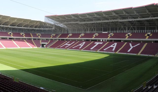 "Hatay Stadyumu'ndan Beklenen Haber Geldi!"