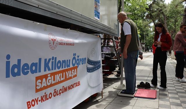 "İdeal Kilonu Öğren, Sağlıklı Yaşa" kampanyasına 6 haftada yaklaşık 5 milyon kişi katıldı