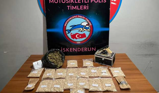Hatay’da Narkotik Baskın, 33 Bin Hap Ele Geçirildi