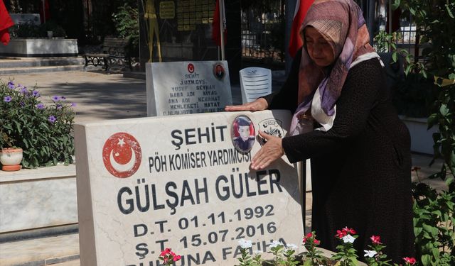 FETÖ'NÜN DARBE GİRİŞİMİNİN 9. YILI - Şehit Gülşah Güler'in ailesi darbe girişiminin başarısız olmasıyla teselli buluyor