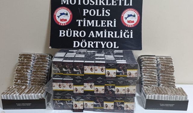 İskenderun ve Dörtyol’da Kaçakçılık Operasyonu
