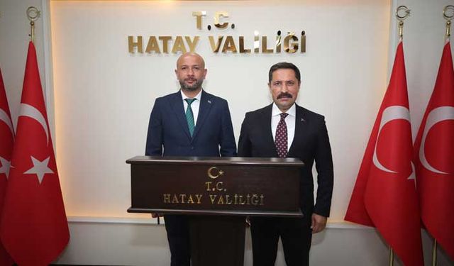 Suriye Afet Bakanı Hatay’da