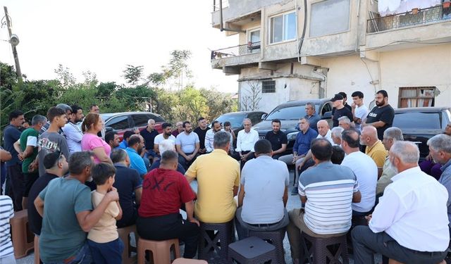 Başkan Yapar'dan Yangın Bölgesine Destek