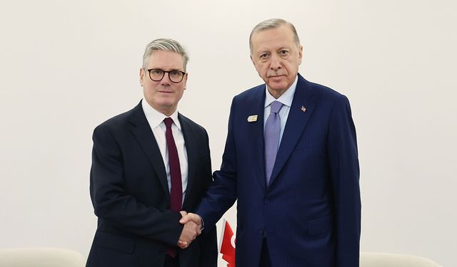 Cumhurbaşkanı Erdoğan, İngiltere Başbakanı Starmer ile telefonda görüştü