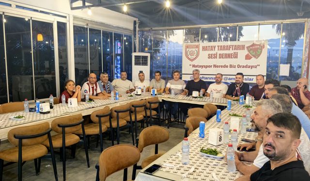 Hatayspor Sevdalıları Antakya’da Buluştu