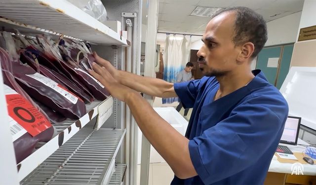 İşgal altındaki Batı Şeria'dan Gazze'ye 6 bin ünite kan bağışı gönderildi
