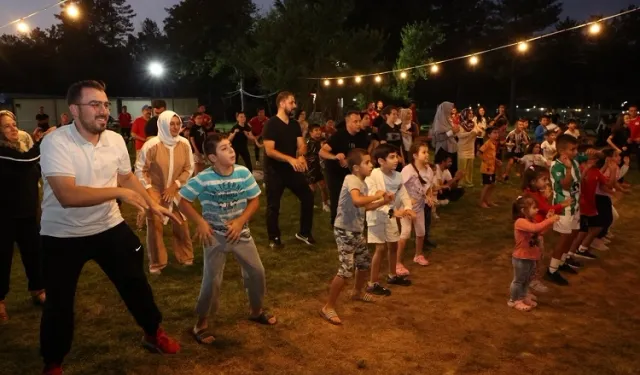 Kayseri'de doğa kampına büyük ilgi