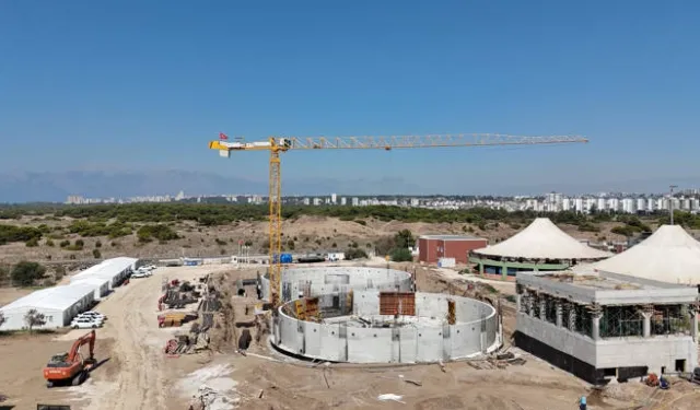 Lara Atıksu Arıtma Tesisi’nde çalışmalar tam gaz