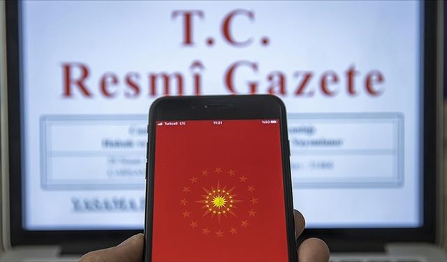 Siyasi parti mali denetimleri Resmi Gazete'de