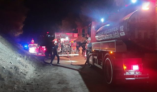 Burdur'da ormanlık alanda çıkan yangın söndürüldü