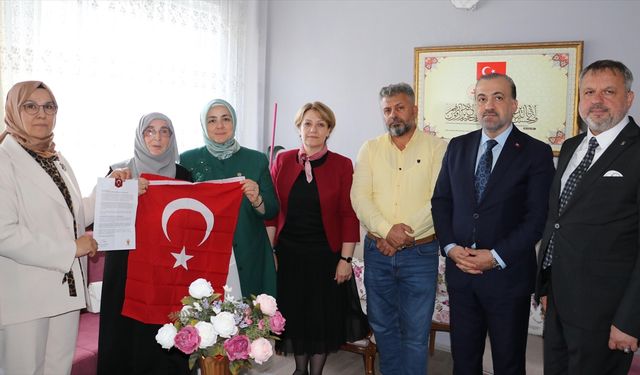 Cumhurbaşkanı Erdoğan'ın 'Terörsüz Türkiye' mektubu Kocaeli'deki şehit ailesine ulaştı
