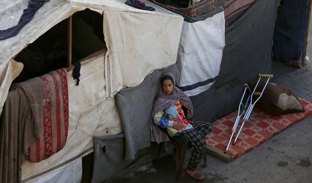 Gazze Şeridi'ndeki çadırların yüzde 93'ü barınmaya uygun değil