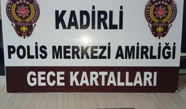 Kadirli'de asayiş ve narkotik uygulamalarında 7 kişi tutuklandı