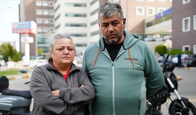 Kanser hastasıyken doğurduğu oğlu, okulda darbedilmesi sonucu yaşam mücadelesi veriyor