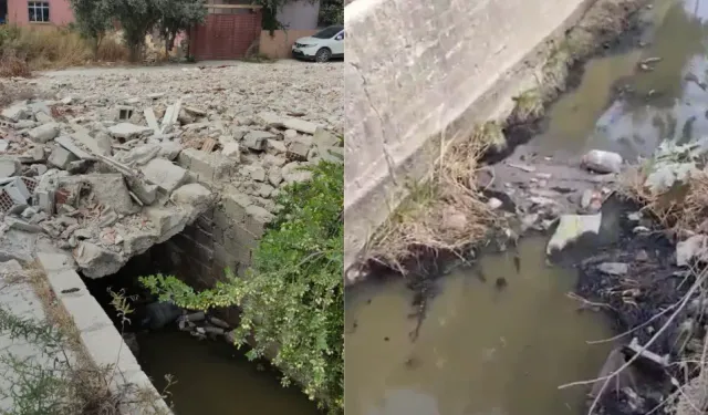 Antakya Saraykent Mahallelisi'ni Lağım Kokusu Sardı!