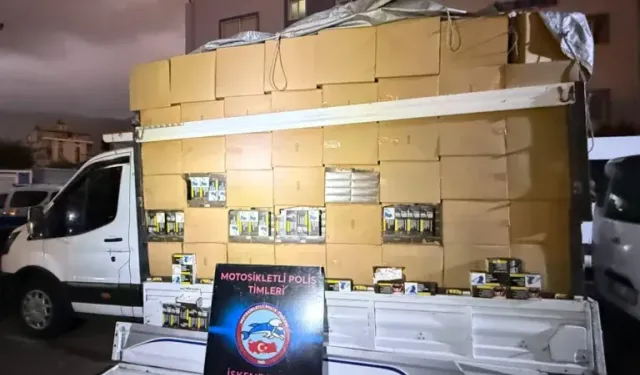 Hatay’da Kaçakçılara Operasyon! 2.9 Milyon Makaron Yakalandı!