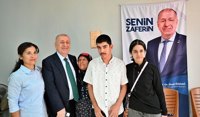 Zafer Partisi Genel Başkanı Özdağ, Osmaniye'de temaslarda bulundu