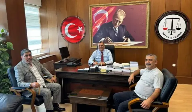 Başkan Alakuş’tan Baro Başkanı Tut’a Ziyaret