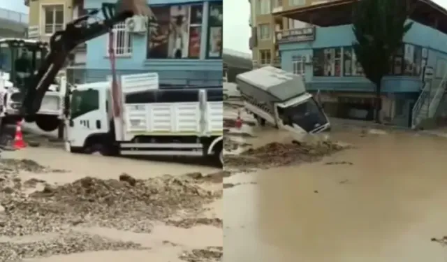 Antakya Ekinci Mahallesi'nde Sel Felaketi