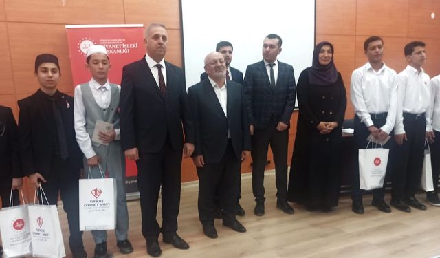 Hafızlık Yarışması Akdeniz Bölge Finali Osmaniye'de yapıldı