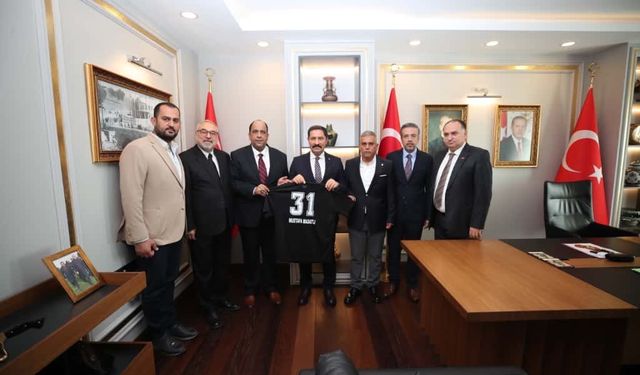 Hatayspor Yönetiminden Vali Masatlı’ya Ziyaret