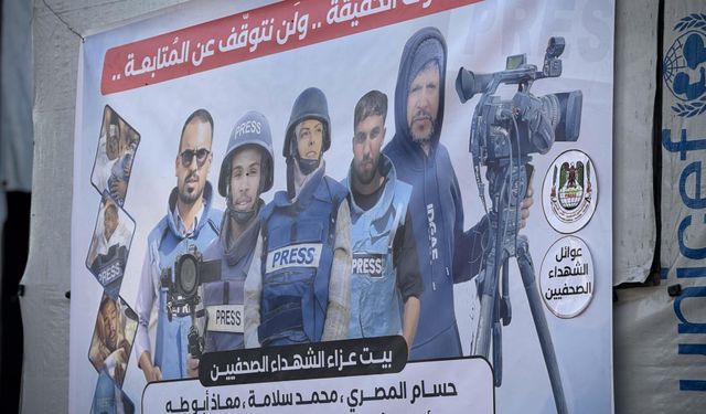 İsrail'in Gazze'ye yönelik saldırılarında hayatını kaybeden gazetecilerin sayısı 254'e çıktı