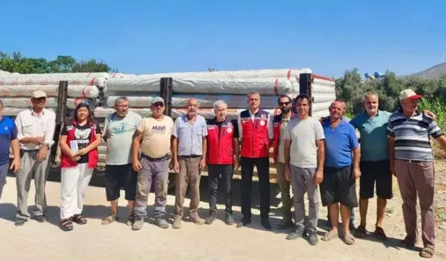 Hataylı Üreticilere Sera Örtüsü Dağıtımı