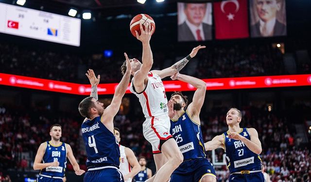 A Milli Basketbol Takımı, 2027 Dünya Kupası Elemeleri'ne galibiyetle başladı