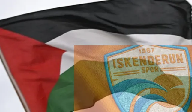 İskenderunspor’dan Filistin’e Destek