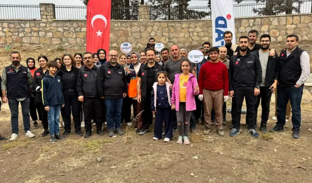 Hatay AFAD Yerleşkesinde Fidanlar Toprakla Buluştu