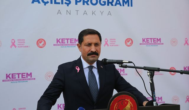 Hatay'da depremde yıkılan KETEM'in yeni yaptırılan binası hizmete girdi