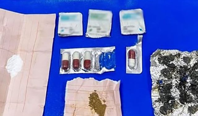 Isparta’da yapılan sokak uygulamasında uyuşturucu madde ele geçirildi