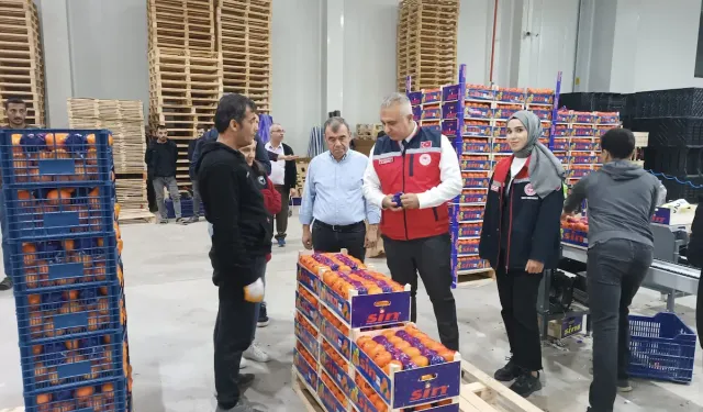 Antakya’da Paketleme Tesislerine Denetim