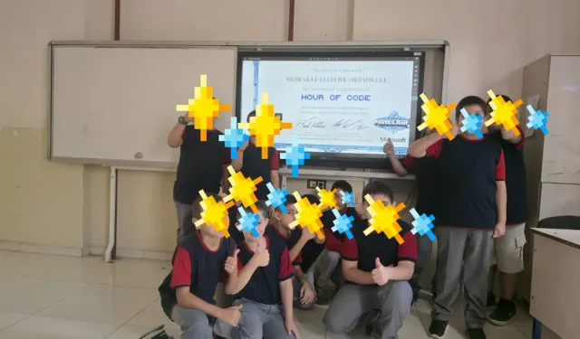 Mızraklı Atatürk Ortaokulu’ndan Kodlama Etkinliği