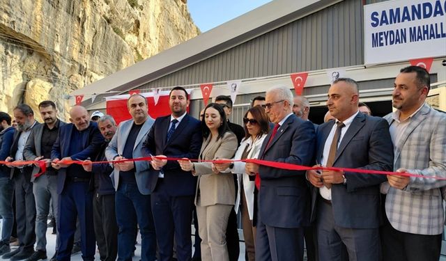 Samandağ'da çok amaçlı salon açıldı