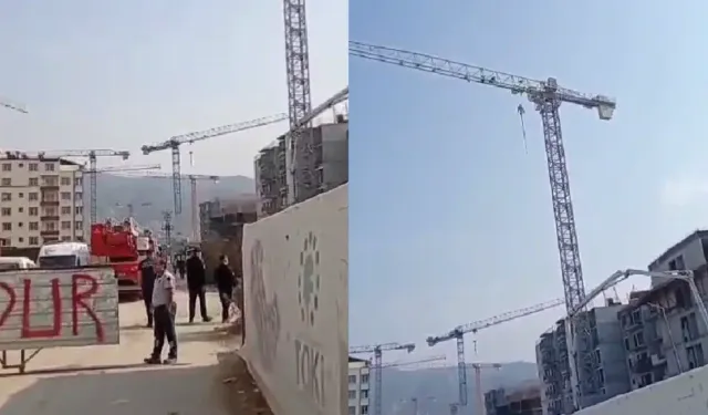 Çekmece Mahallesi'nde Bulunan Şantiyede Gerginlik!