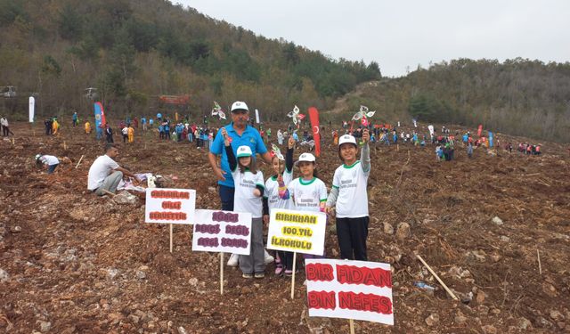 Hatay’da Milli Ağaçlandırma Gününe Ortak Nefes !