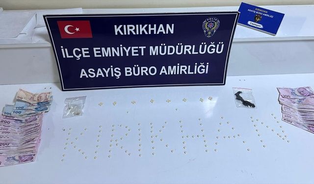 Kırıkhan’da Uyuşturucu Hap Operasyonu !