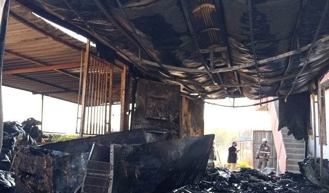 Adana'da müstakil evde çıkan yangın söndürüldü