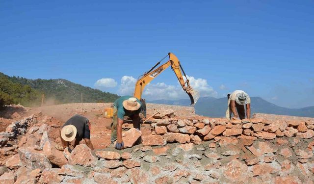 Alanya Cikcilli Mezarlığı’nın kapasitesi artırılıyor