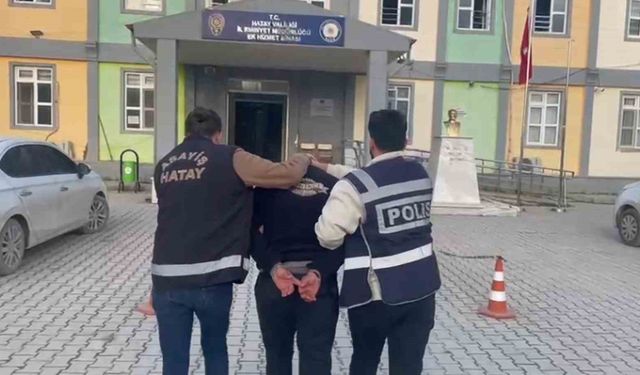 Antakya'da hapis cezası ile aranan 1 kişi tutuklandı