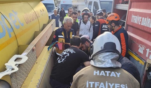 Antakya’da trafik kazası: 1 yaralı