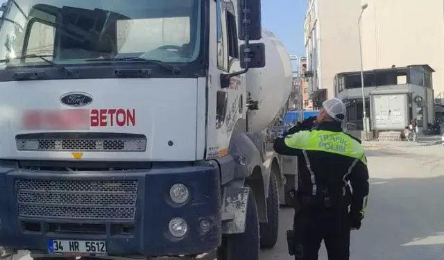 Hatay'da Ehliyetsiz Beton Mikseri Sürücüsüne Ağır Ceza!