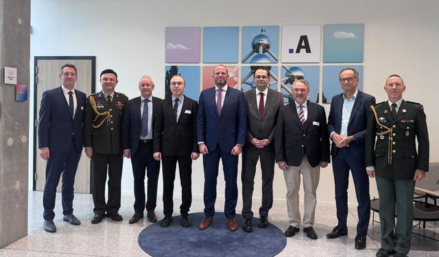 Brüksel'de Türkiye-Belçika Savunma Sanayi Endüstri Günü düzenlendi